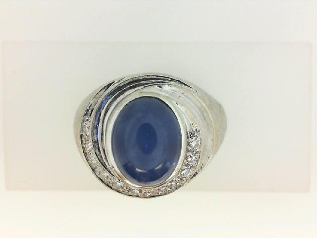 Colored Stone Rings  -  Men'