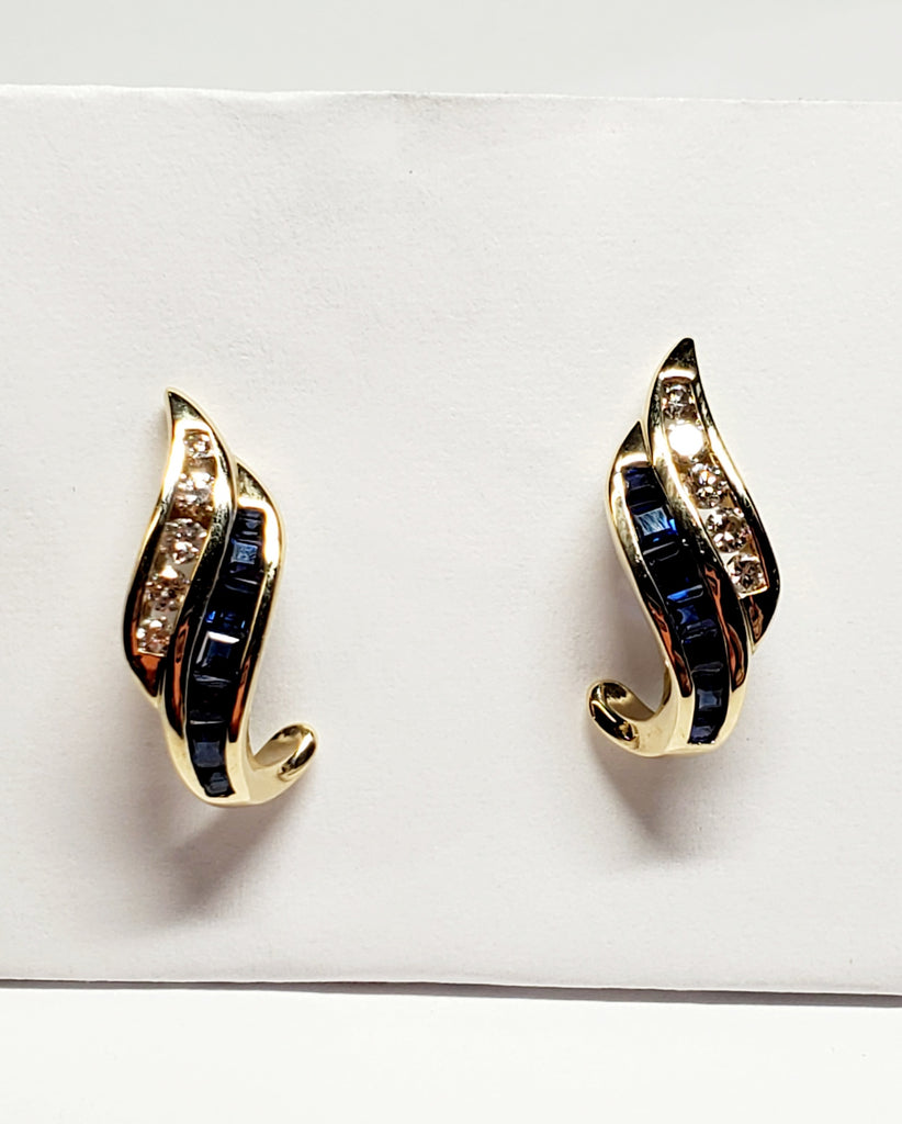 Colored Stone Earring