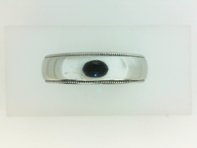 Precious Metal (No Stones) Wedding Bands  -  Men'