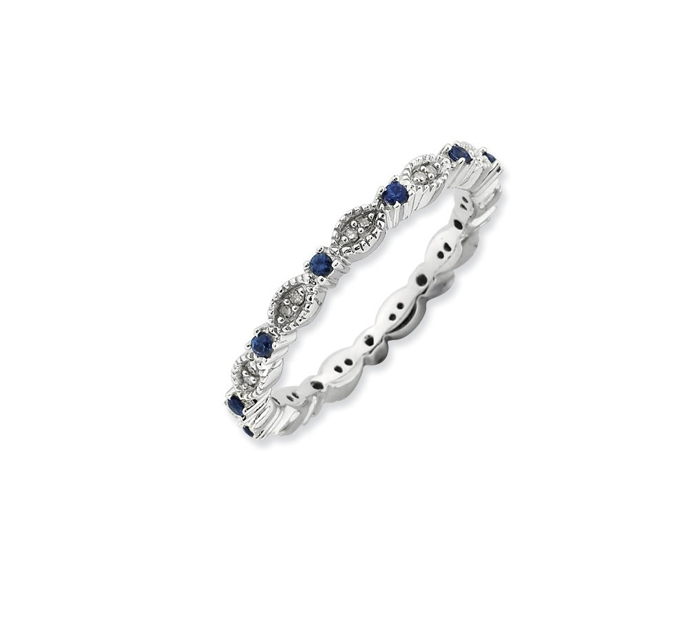 Silver Rings with Diamond