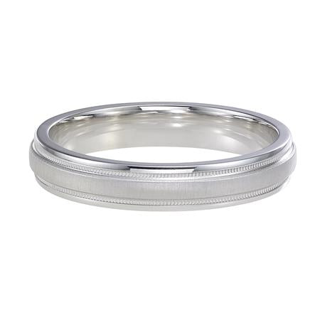 Precious Metal (No Stones) Wedding Bands  -  Women'