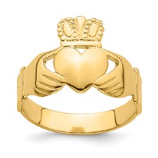 Precious Metal (No Stones) Fashion Rings - Men'