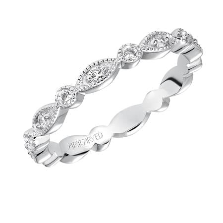 Diamond Wedding Bands  -  Women'