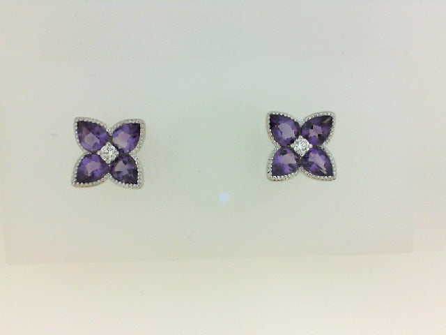 Colored Stone Earring