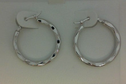 Precious Metal (No Stones) Earring
