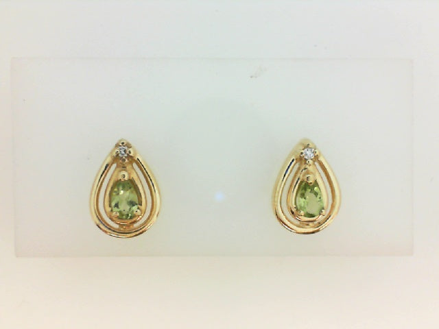Colored Stone Earring