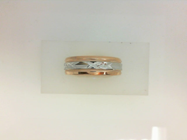 Precious Metal (No Stones) Wedding Bands  -  Men'