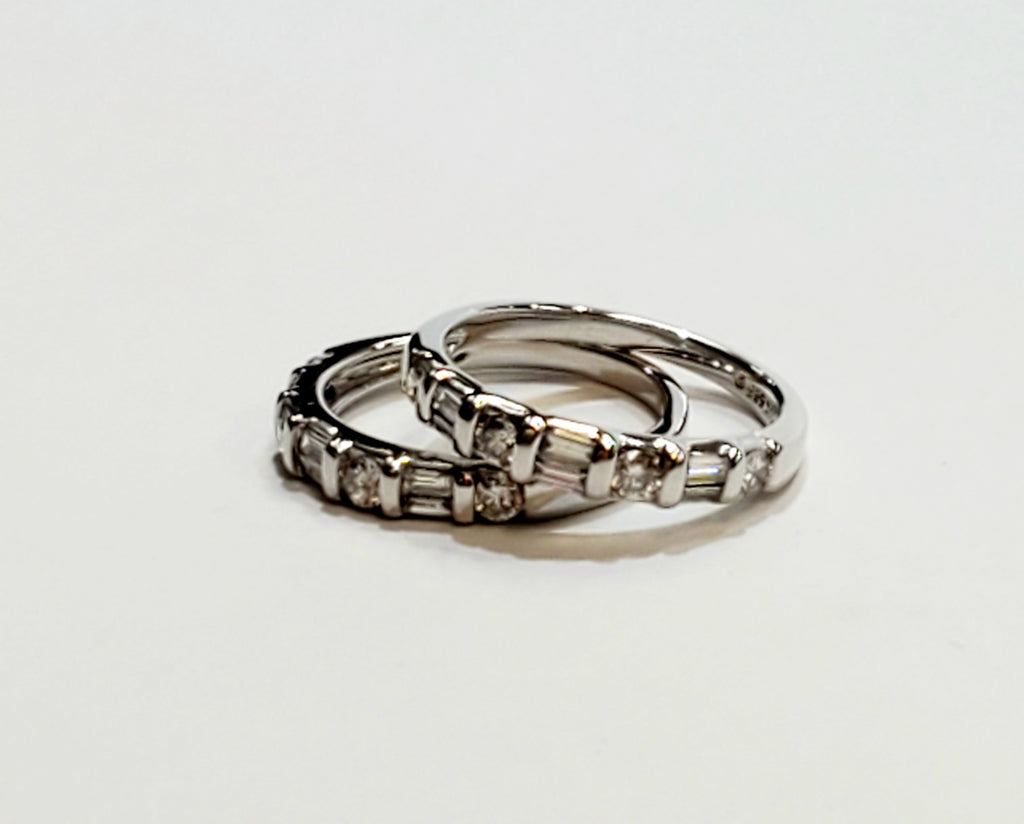 Diamond Wedding Bands  -  Women'