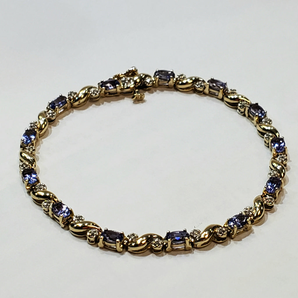 Colored Stone Bracelet