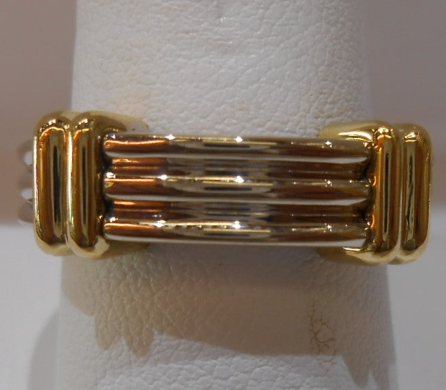 Precious Metal (No Stones) Wedding Bands  -  Men'
