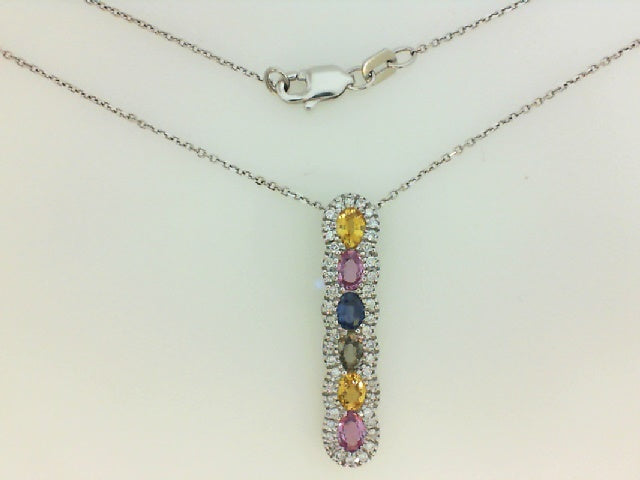 Colored Stone Pendant