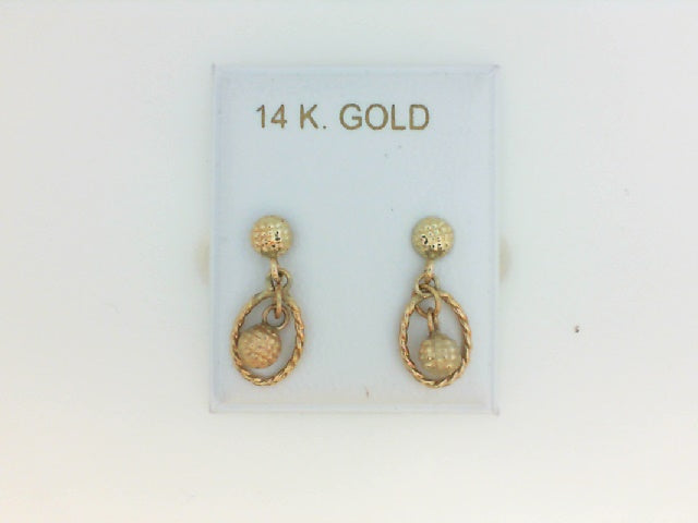 Precious Metal (No Stones) Earring