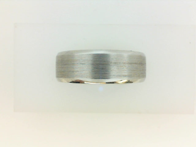 Precious Metal (No Stones) Wedding Bands  -  Men'