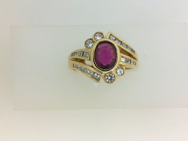 Colored Stone Rings  -  Women'