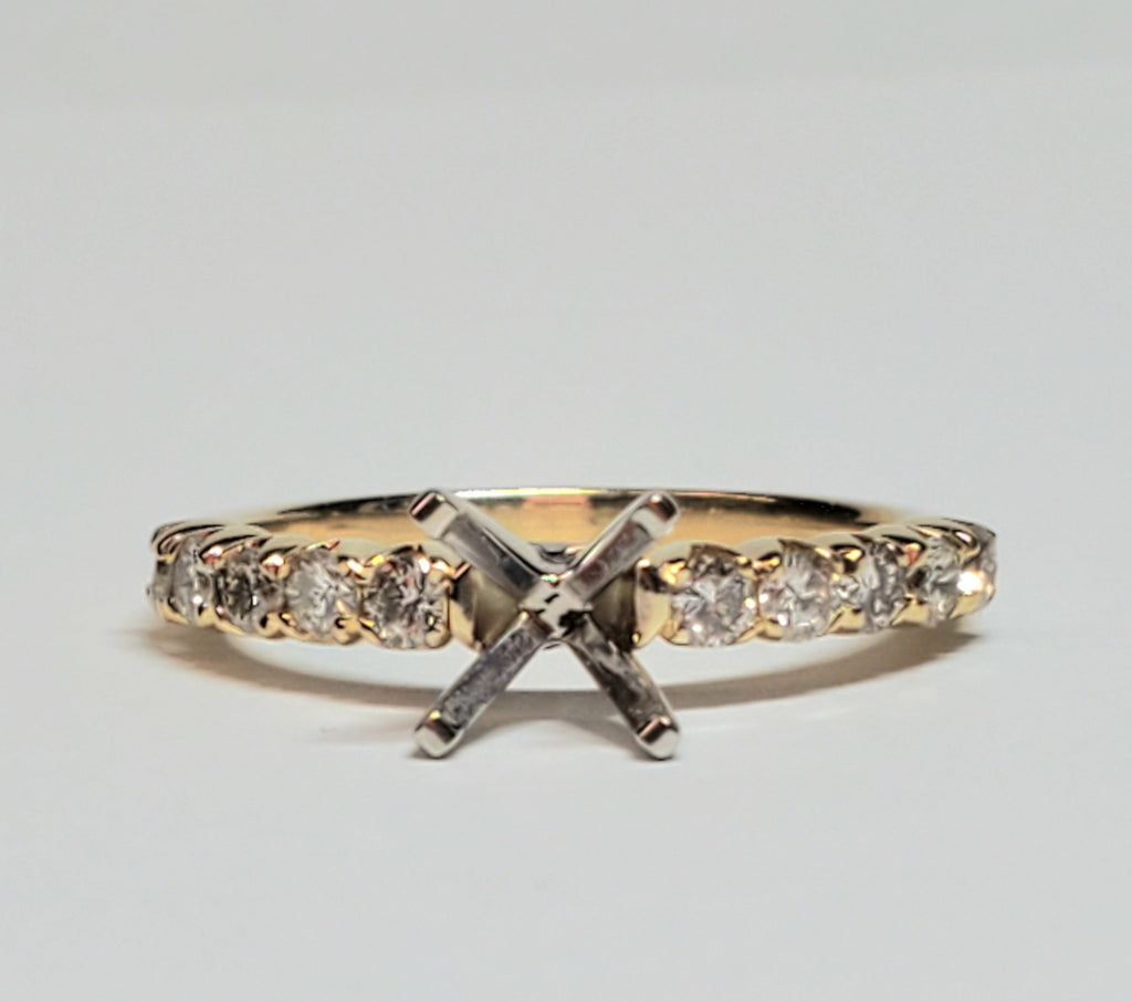 Diamond Semi-Mount Ring