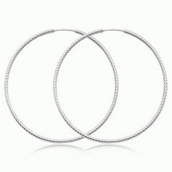 Sterling Silver Hoops