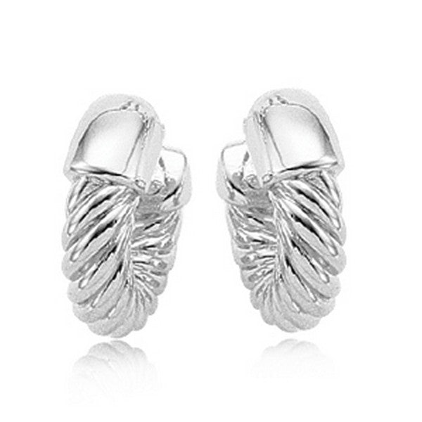 Twist Hoop Earrings