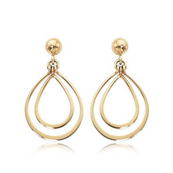 Pear Shaped Drop Earrings