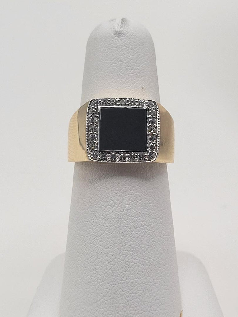 Colored Stone Rings  -  Men'