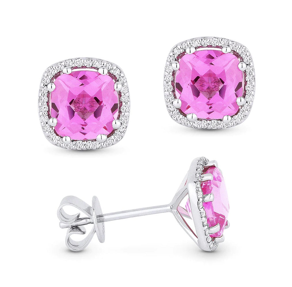 Colored Stone Earring