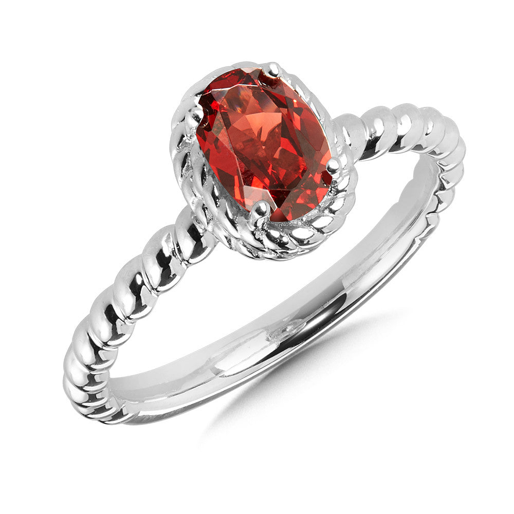Silver Stone Ring