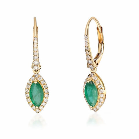 Colored Stone Earring