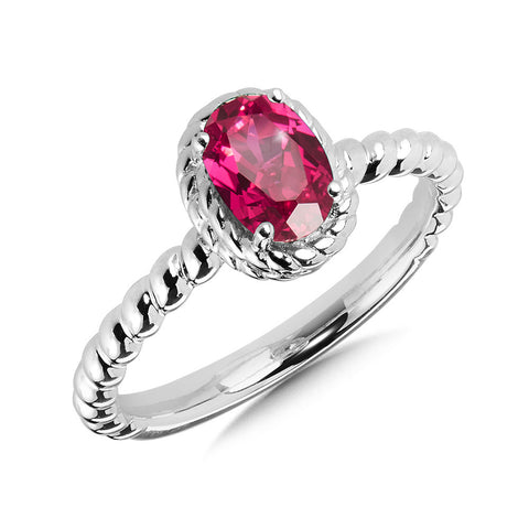 Silver Stone Ring