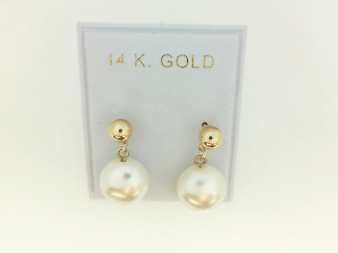 Precious Metal (No Stones) Earring