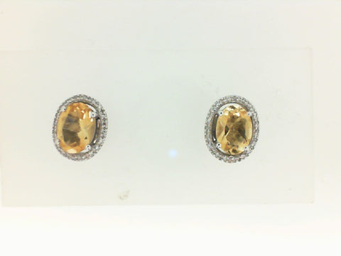 Colored Stone Earring