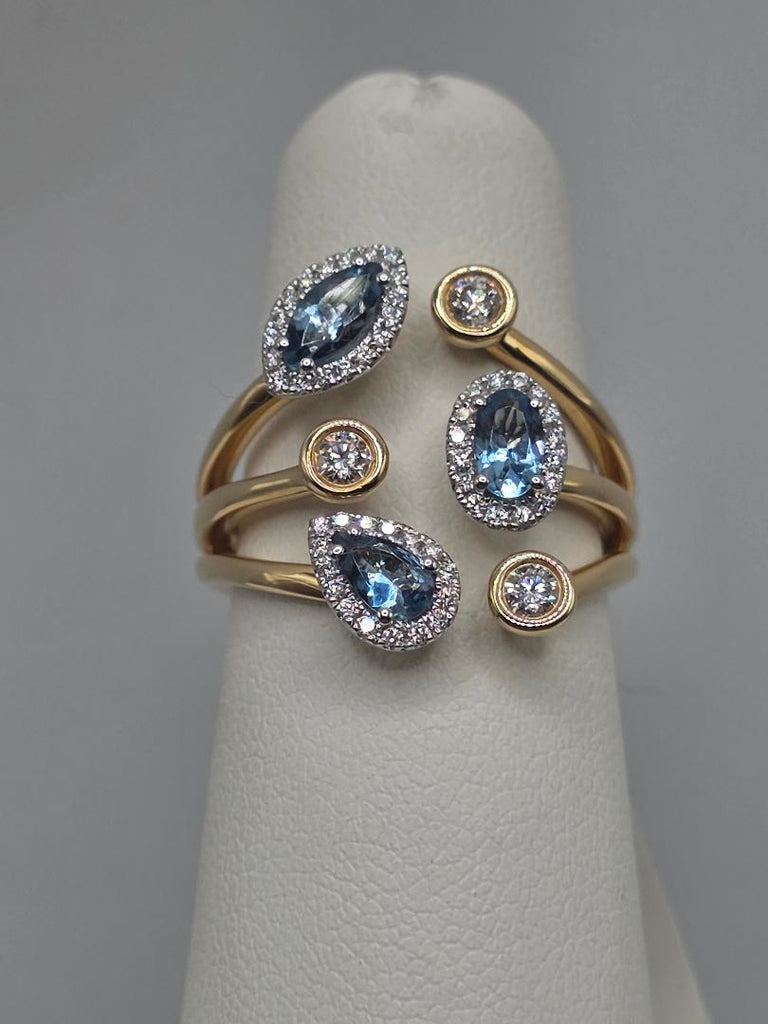 Colored Stone Rings  -  Women'