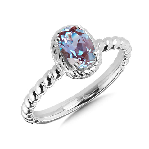 Silver Stone Ring