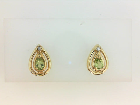 Colored Stone Earring