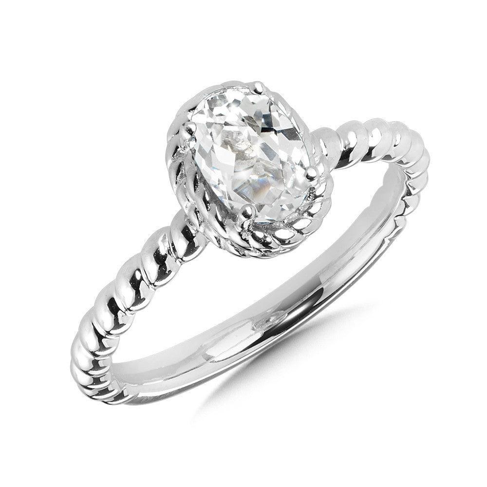 Silver Stone Ring
