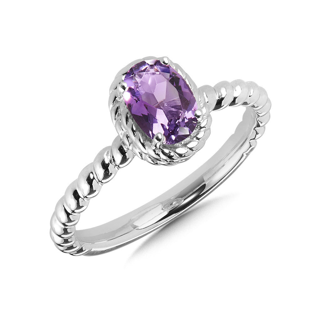 Silver Stone Ring