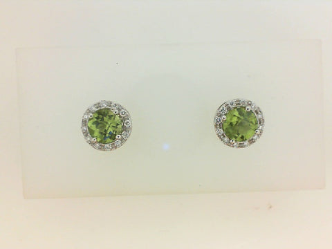 Colored Stone Earring