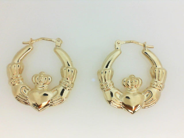 Precious Metal (No Stones) Earring