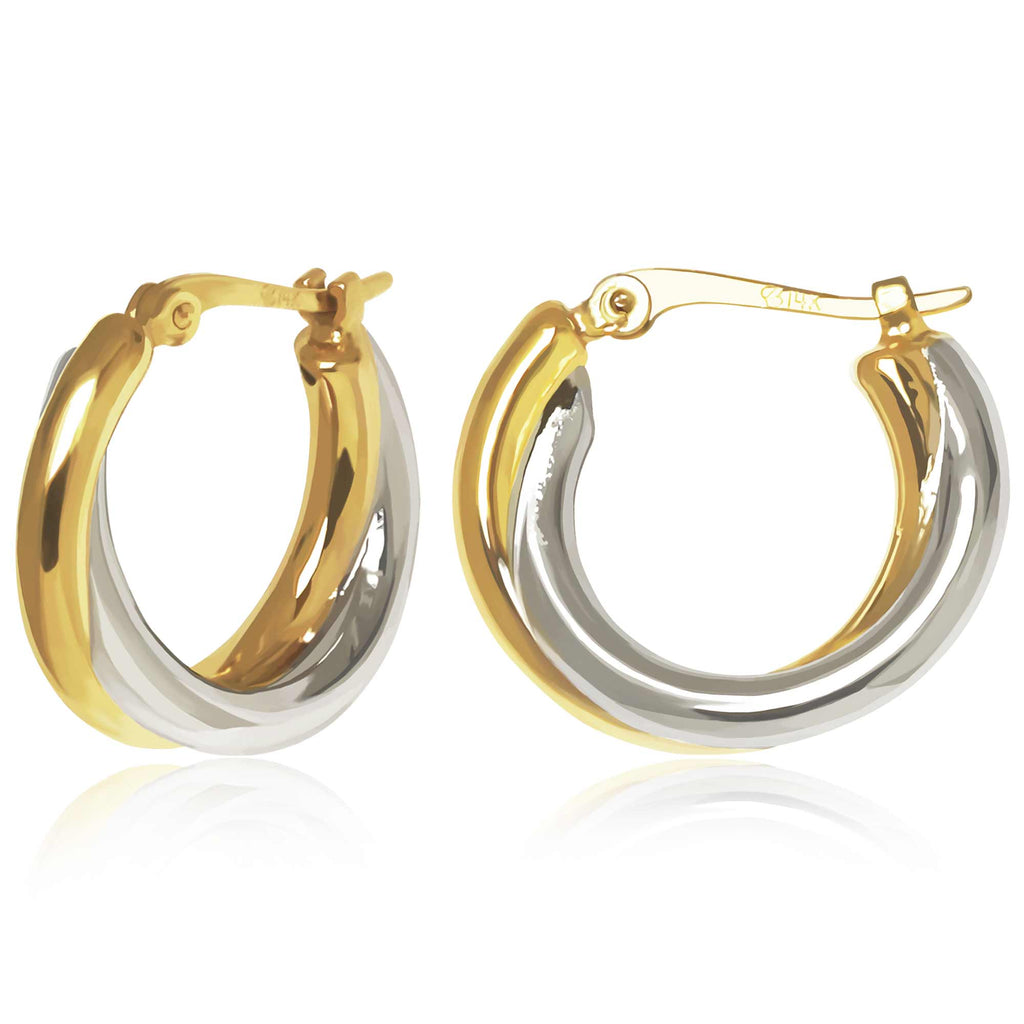 Precious Metal (No Stones) Earring