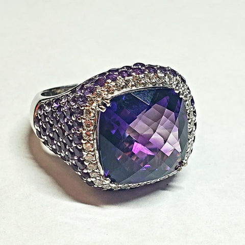 Colored Stone Rings  -  Women'