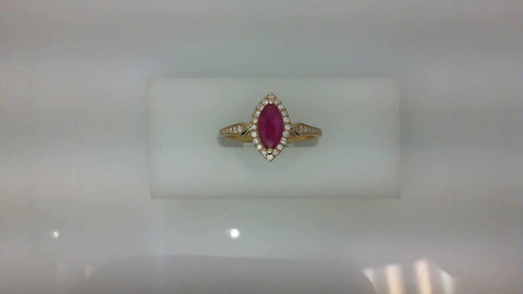 Colored Stone Rings  -  Women'