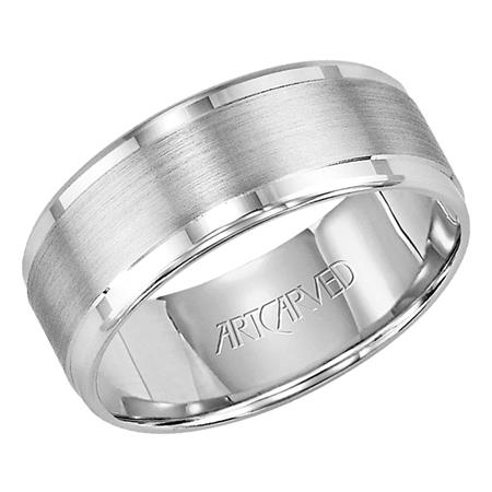 Precious Metal (No Stones) Wedding Bands  -  Women'