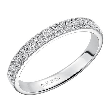 Precious Metal (No Stones) Wedding Bands  -  Men'