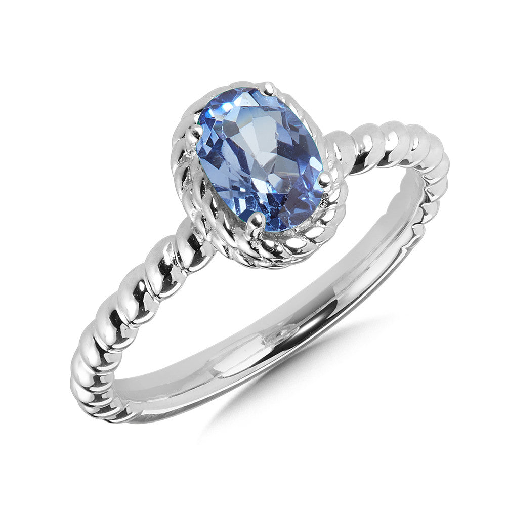 Silver Stone Ring