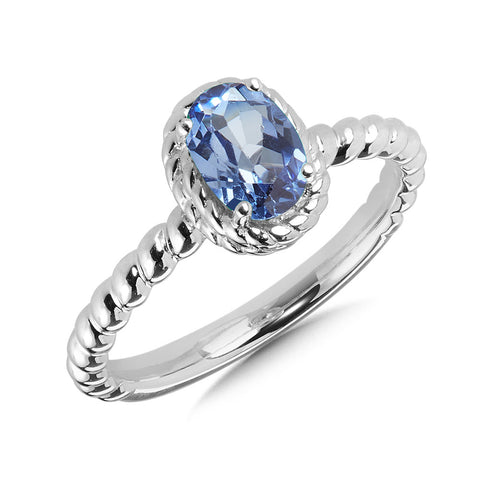 Silver Stone Ring