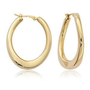 Precious Metal (No Stones) Earring