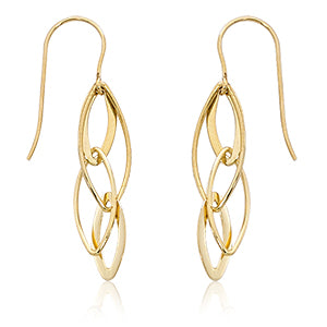 Precious Metal (No Stones) Earring