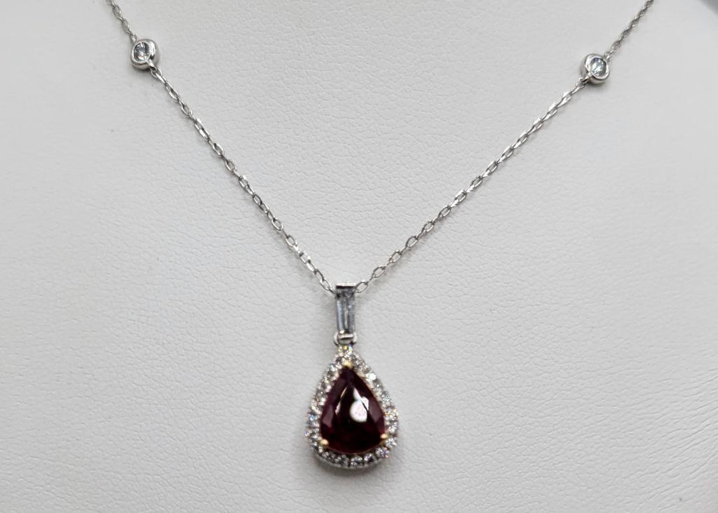 Colored Stone Pendant