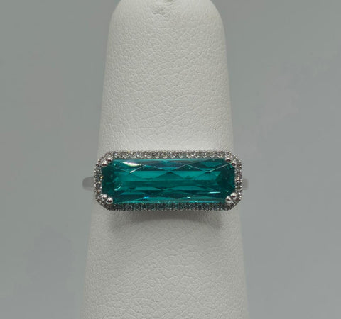 Colored Stone Rings  -  Women'