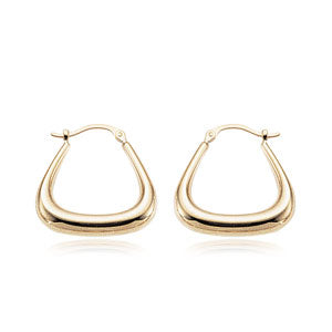 Precious Metal (No Stones) Earring