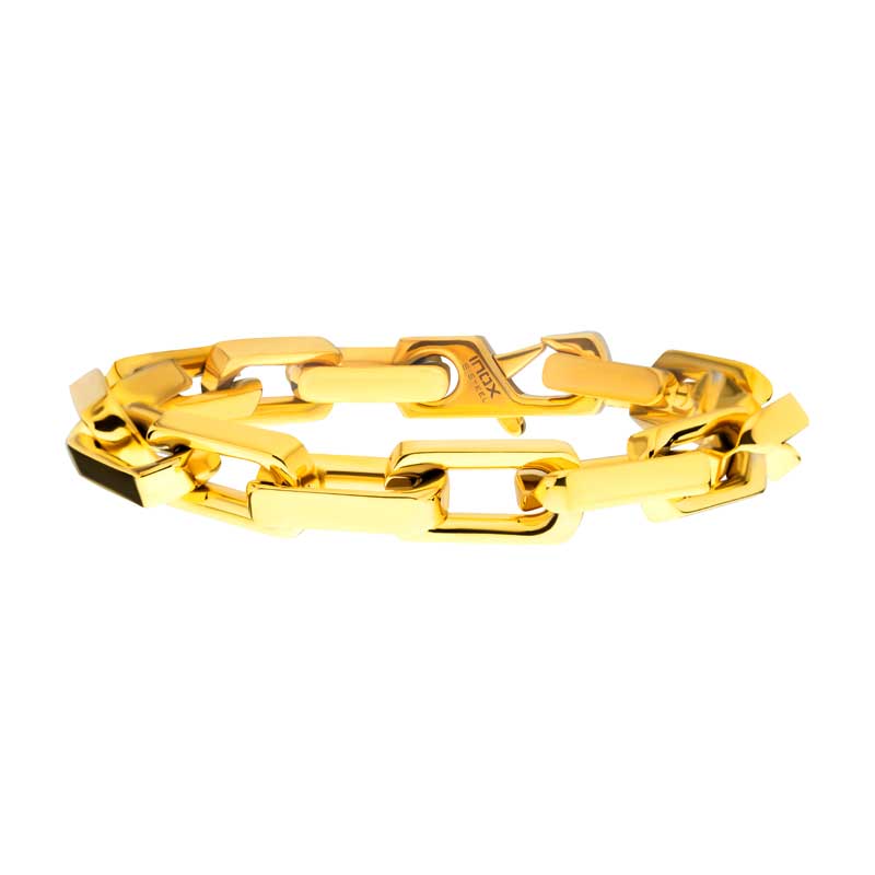 Elongated Chain 14k Solid Gold Bracelet - Made to Order in Your Choice –  Midwinter Co. Alternative Bridal Rings and Modern Fine Jewelry
