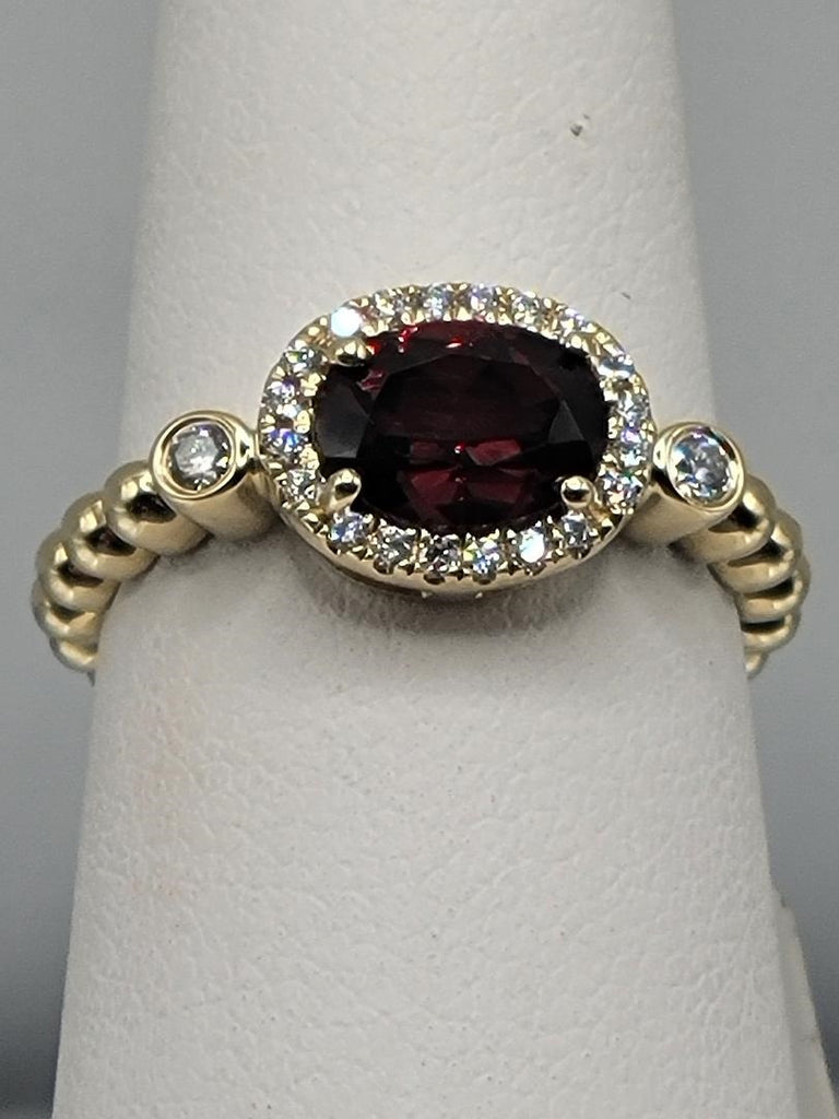 Colored Stone Rings  -  Women'
